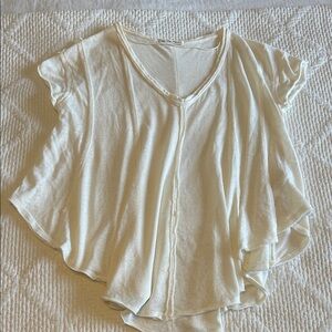 We The Free White Swing Top